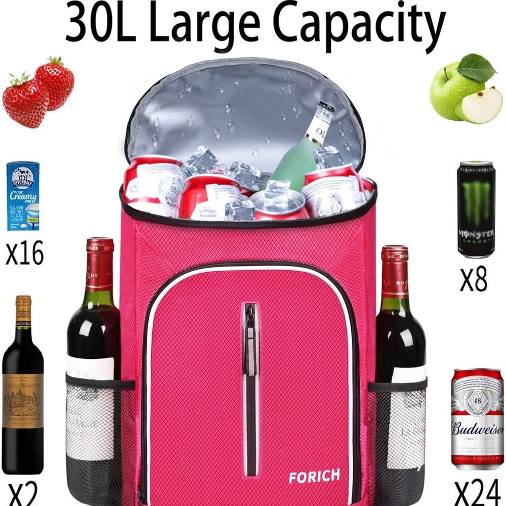Forich Soft Cooler Backpack Insulated Waterproof … - image 1